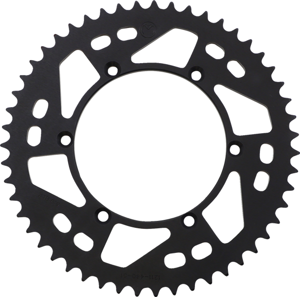 MOOSE RACING Rear Aluminum Sprocket Black, 4, nordicamoto.ro