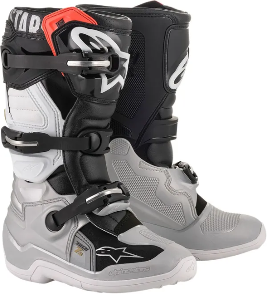 Cizme copii Alpinestars Tech 7S Black/Red/Silver/White-1