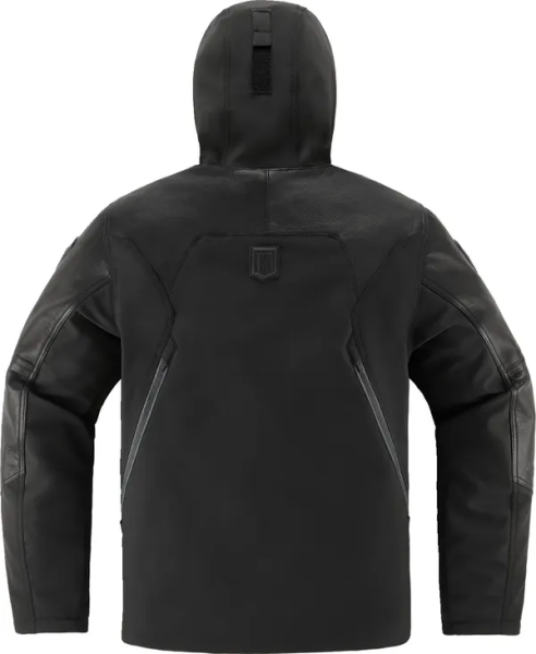 Geaca Piele Icon Basehawk 2 Black-5