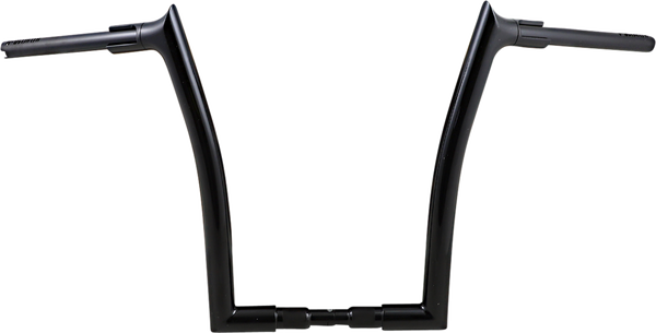 1-1/2(r) Ez Install Pointed Top Handlebar Black, 4, nordicamoto.ro