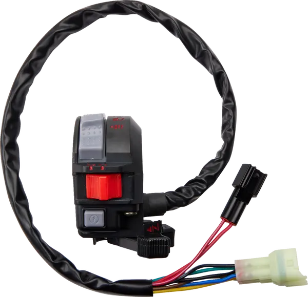 Switch Block Assembly Black, 2, nordicamoto.ro