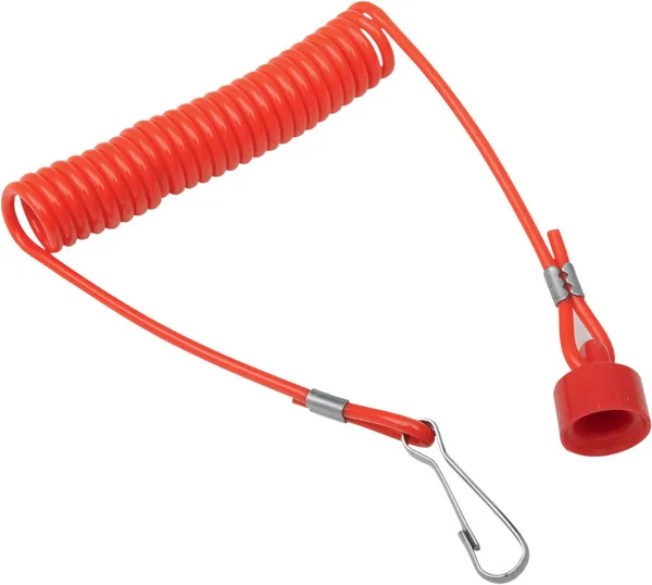 Replacement Cap And Coiled Cord Red