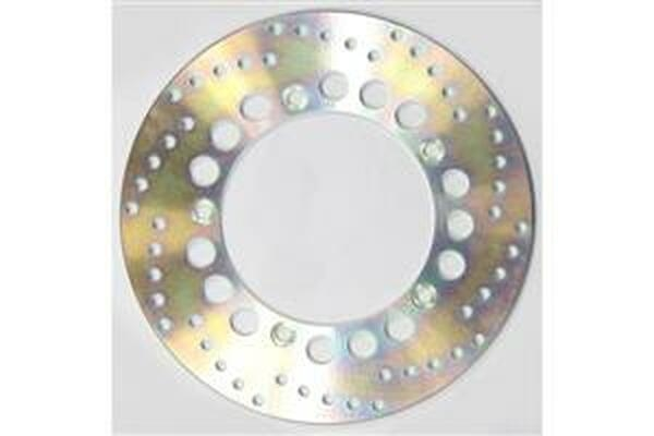 Round Hpsr Solid Brake Rotor Gold, Stainless Steel, Zinc, 1, nordicamoto.ro
