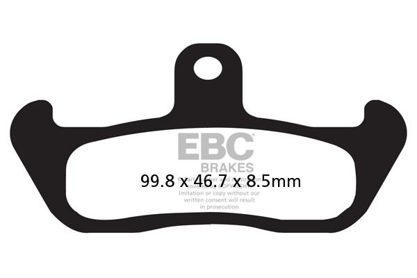 Fa Series Organic Brake Pads, 3, nordicamoto.ro