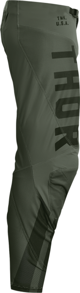 Pantaloni Copii Thor Pulse Combat Black/Green-5