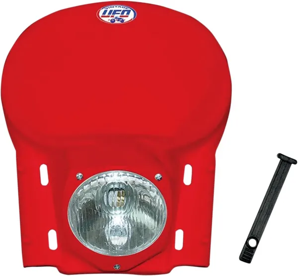 Vintage Universal Headlights Red-1
