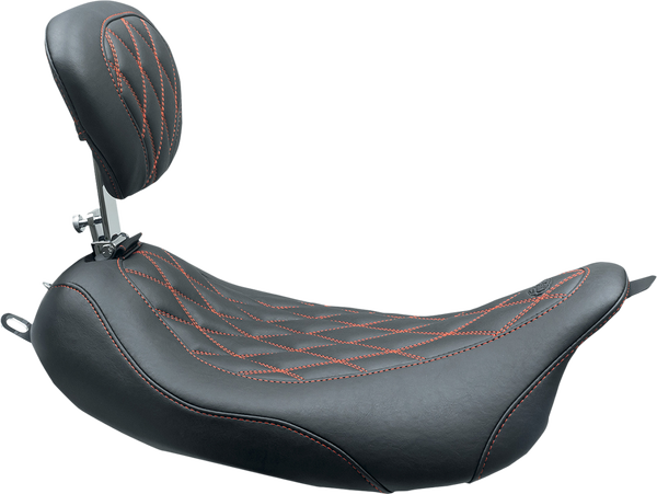 Wide Tripper Solo Seat With Removable Driver Backrest Black, 2, nordicamoto.ro