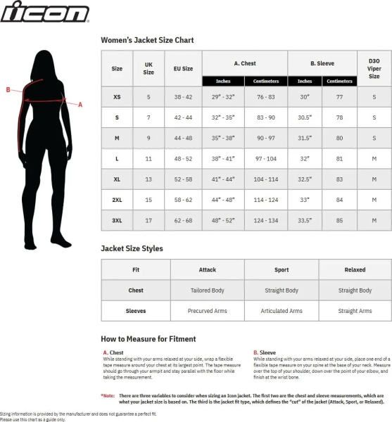 ICON Women's Contra3 Jacket Black, White -0