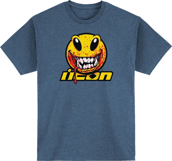 Tricou Icon Brozak Blue S, 1, nordicamoto.ro