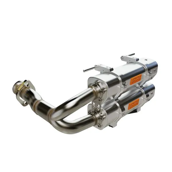 Apx Aluminium Slip-on Muffler Aluminum, Stainless Steel-1