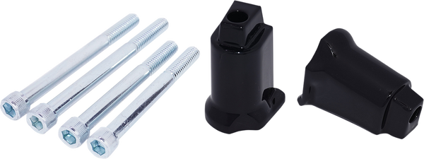 Passenger Floorboard Mount Black, 2, nordicamoto.ro