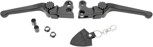 Anthem Adjustable Lever Set For Harley Models Black, 1, nordicamoto.ro