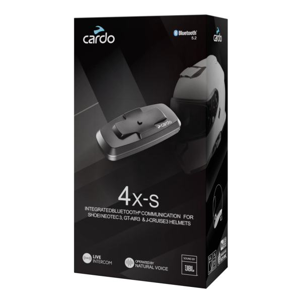Sistem Comunicatie Cardo 4X-S (Pentru căștile SHOEI Gen 3), 1, nordicamoto.ro