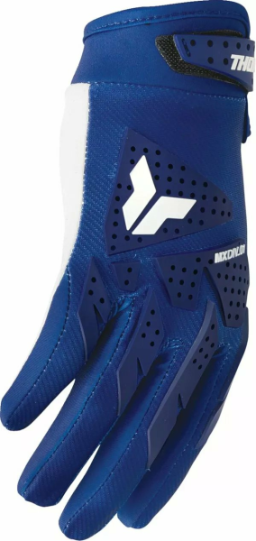 THOR Launchmode Xp Gloves White, Blue -1