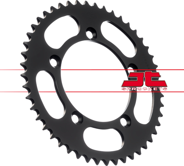 JT SPROCKETS Steel Rear Sprocket Black -1