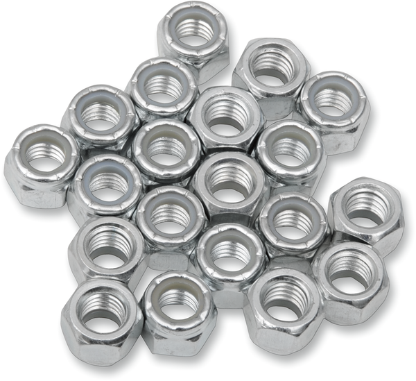 Nylock Nut Silver 