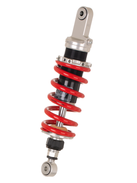 Emulsion Mono Gas Shock Adjustable Length Silver, Red, Black, 1, nordicamoto.ro
