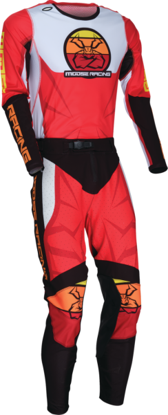 Tricou MOOSE RACING Agroid Red-2