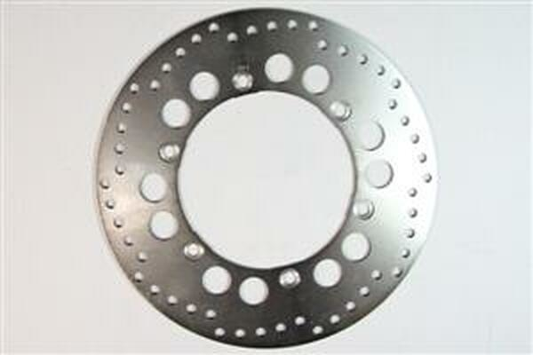 Round Fixed Brake Rotor Silver, Stainless Steel, 1, nordicamoto.ro