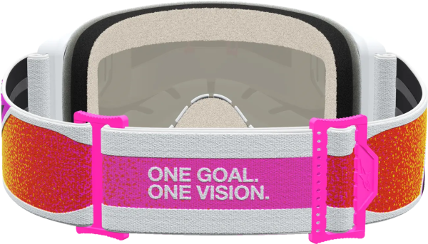 Vision 5 Drag Goggle White, Red, Orange, 2, nordicamoto.ro