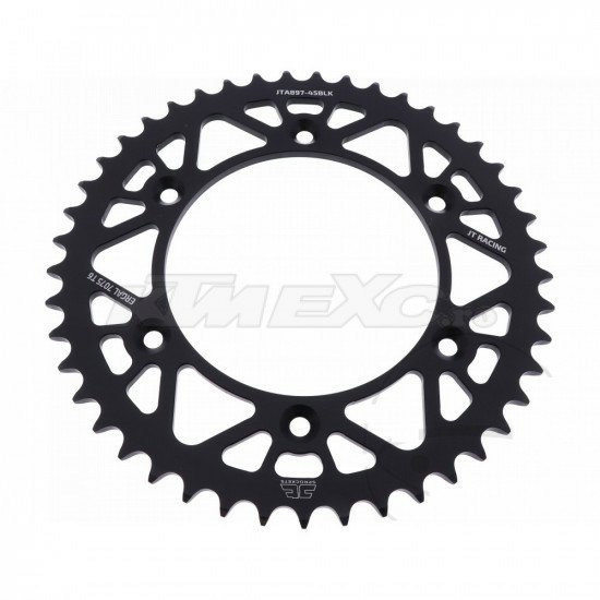 Pinion Spate Aluminiu Negru JT SPROCKETS YAMAHA  WR/YZ/YZF/TT-R