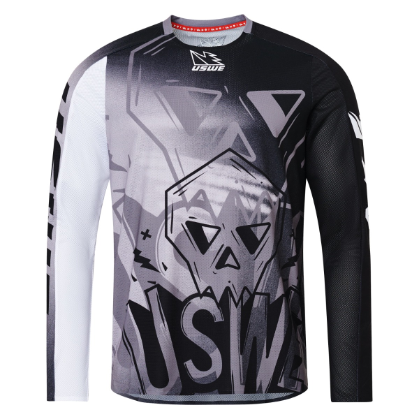 Tricou USWE Kalk Cartoon Off-Road Black-2