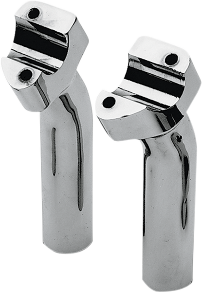 Buffalo Billet Aluminum Handlebar Riser Silver, 1, nordicamoto.ro