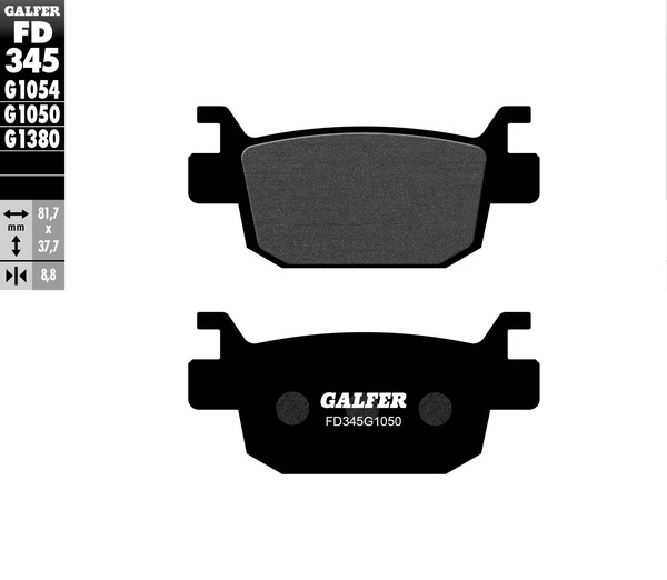 Brake Pad Orcanic, 1, nordicamoto.ro
