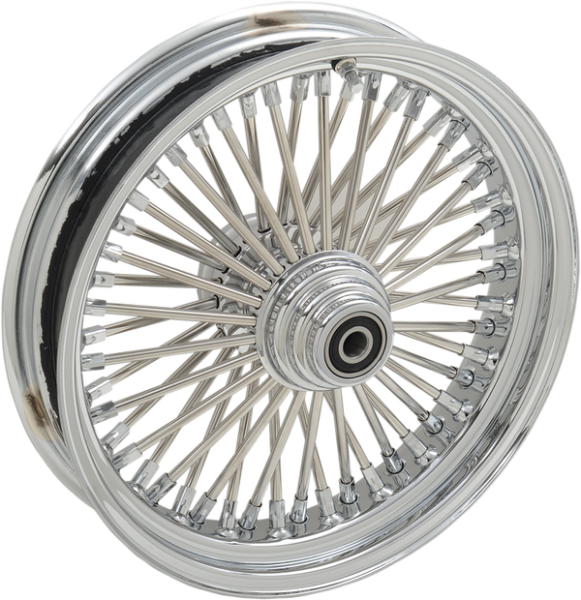 Fat Daddy Front Wheel 21x2.15 Single-disc Chrome Silver, 1, nordicamoto.ro