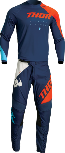 Tricou Thor Sector Edge Navy/Orange-4