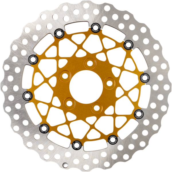 Two-piece Brake Rotor Gold, 1, nordicamoto.ro