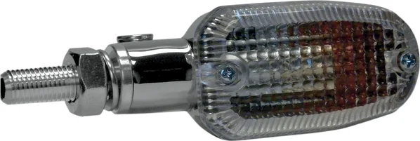 Lămpi de poziție alungite din aluminiu, cromate, 1, nordicamoto.ro