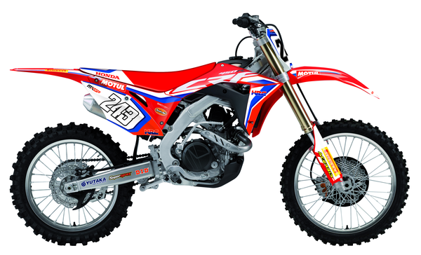 Replica Team Graphic Kits With Seat Covers Blue, Red, White, 1, nordicamoto.ro