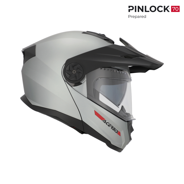 Casca Acerbis Rider Solid Grey-5