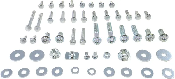 MOOSE RACING Japanese Replacement Hardware Kit Silver 