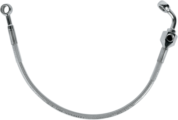 Stainless Steel Brake Line Kit Silver, Clear-coated, 1, nordicamoto.ro