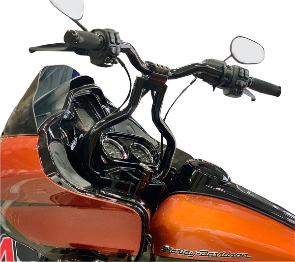 Double Walled Road Glide Kage Fighter T-bar Black, 1, nordicamoto.ro