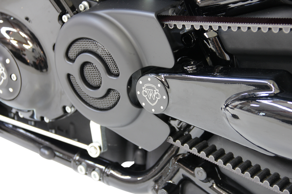 Swingarm Covers Black, Gloss, 3, nordicamoto.ro