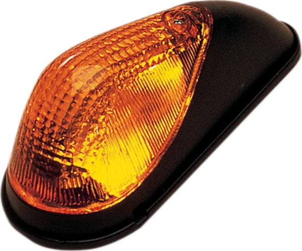 Mini Wing Marker Lights Black, 1, nordicamoto.ro