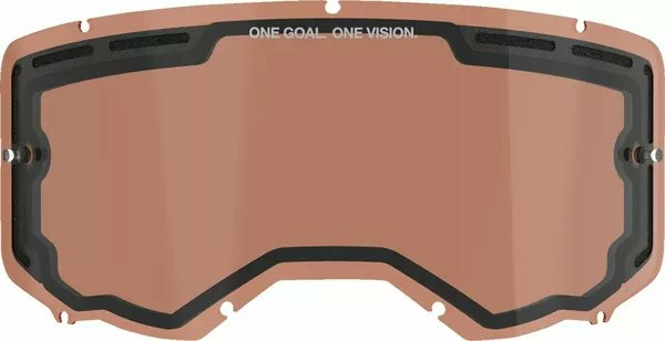 Alpinestars Vision 8-vision 5-vision 3 Goggle Dual Lens Red 