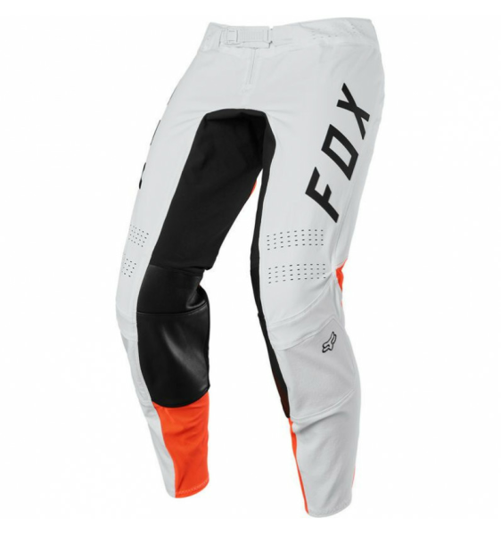 Pantaloni Fox Flexair Howk White/Orange-0