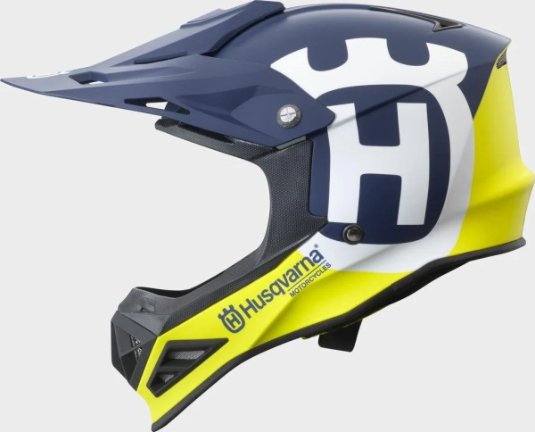 Casca Copii Husqvarna Railed Blue/Yellow-8