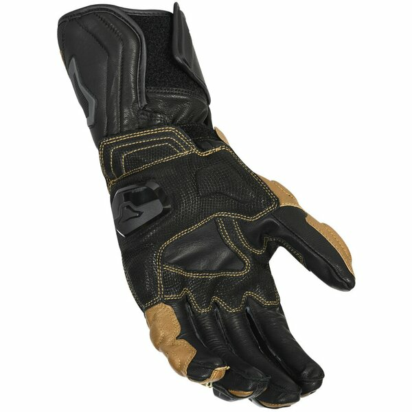 Manusi de piele racing MACNA POWERTRACK Negru L-0