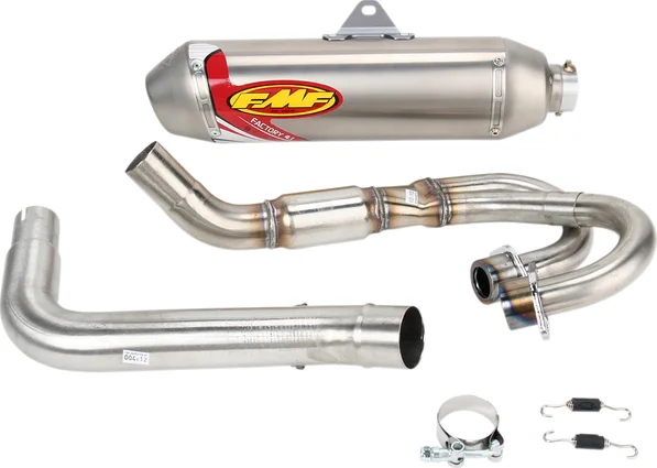 Factory 4.1 Exhaust System Silver, 1, nordicamoto.ro