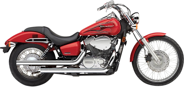 Dragster Exhaust System Chrome, 1, nordicamoto.ro