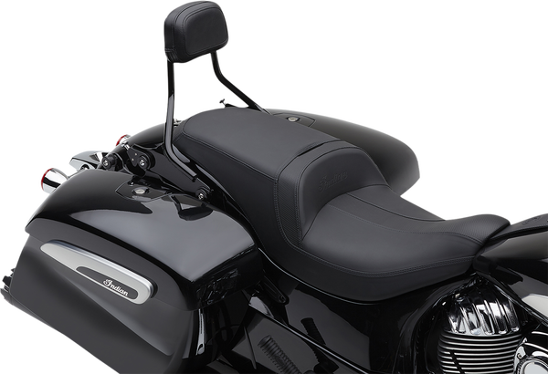 Short Detachable Backrest Black, 1, nordicamoto.ro