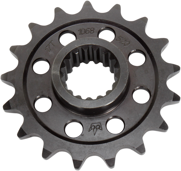 Lightweight Steel Sprocket Black, Zinc, 1, nordicamoto.ro