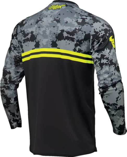 Tricou Thor Sector Digi Black M, 4, nordicamoto.ro