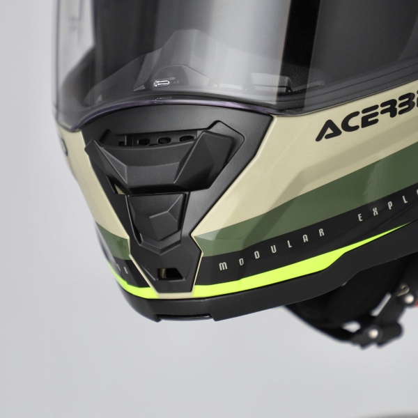 Casca Flip-up Acerbis Rider Graphic Verde/Maro XL-4