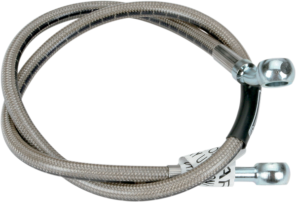 Front And Rear Brake Lines Silver, 2, nordicamoto.ro
